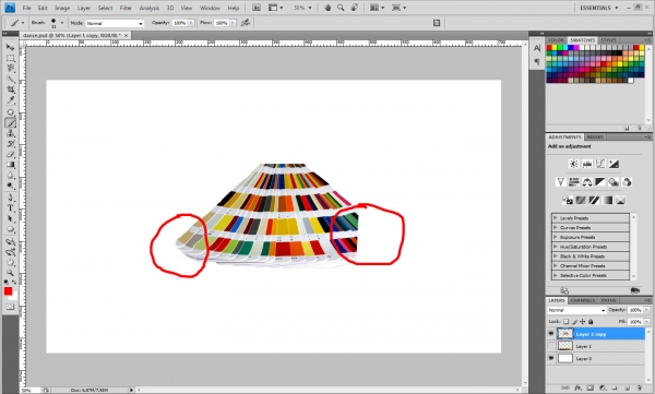 Creation of CMYK: Step 2